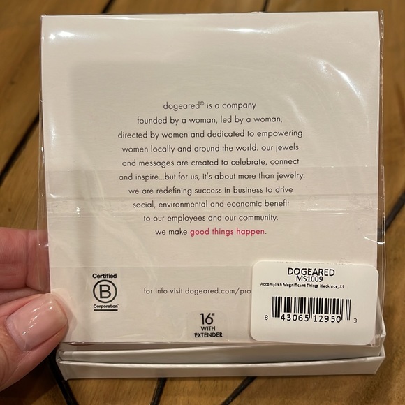 Sterling silver Dogeared necklace - Picture 5 of 6